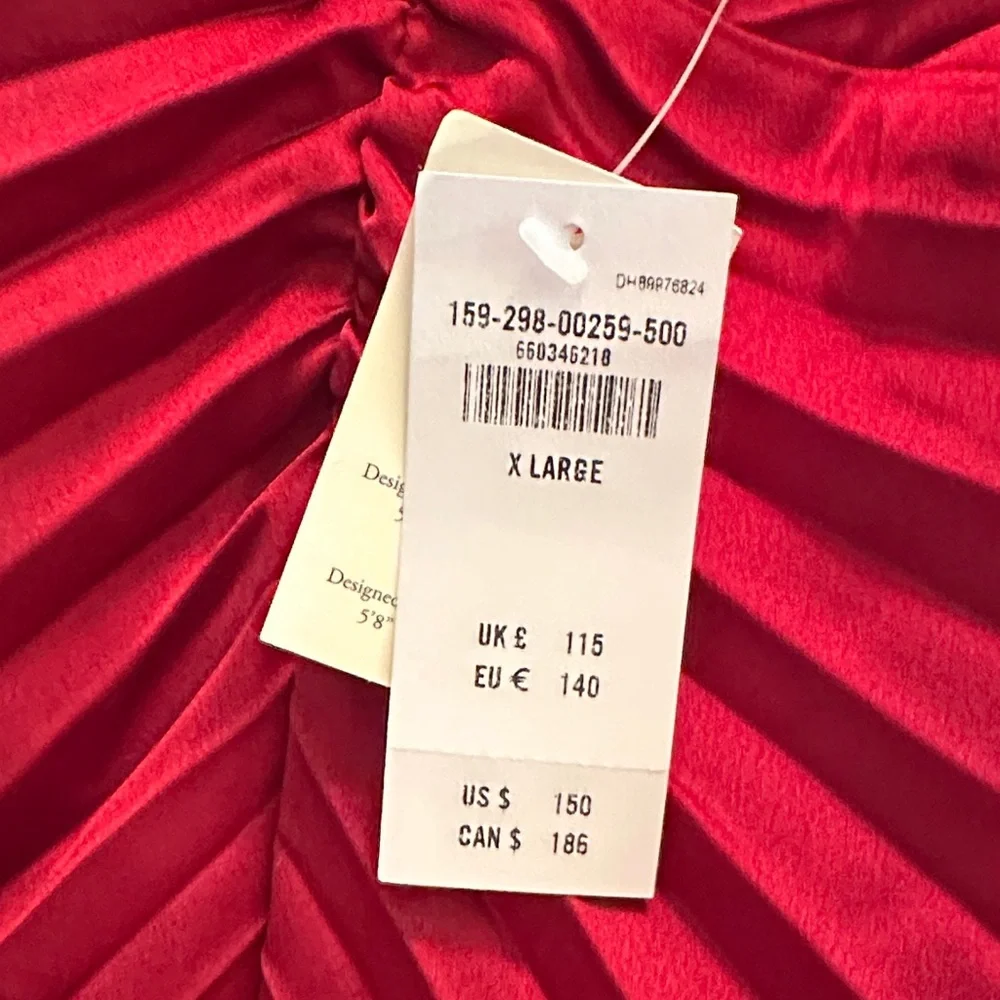 Abercrombie & Fitch Red Maxi Dress